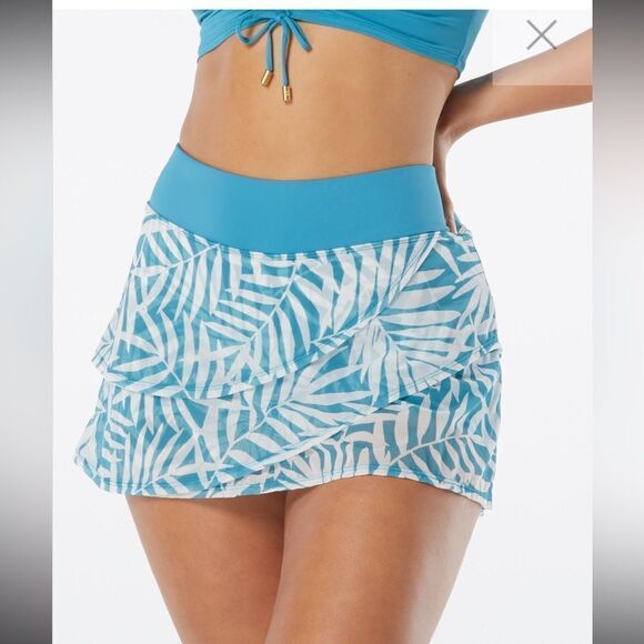 NWT Coco Reef Sway Swim Skort - Royal Palm - Picture 1 of 6